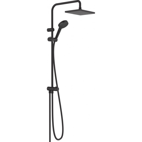 Душевая стойка Hansgrohe Vernis Shape Showerpipe 230 Reno 26282670, черный матовый